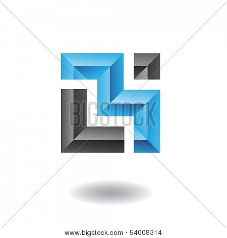 Rectangular and Square Abstract Icon