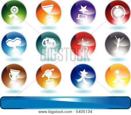 Award Icons Round