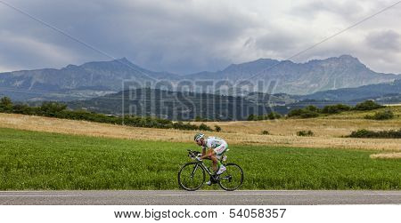 The Cyclist Maxime Mederel