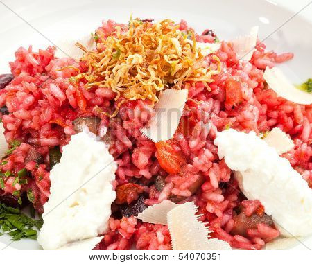 Beetroot Risotto