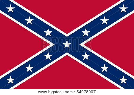 Confederate flag - Authentic version