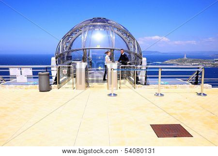 Funicular railway.