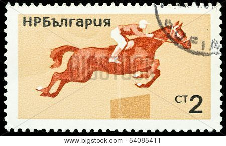 Bulgaria Stamp With Horse