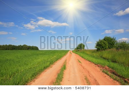 Gyönyörű nyári táj