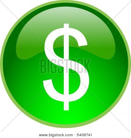 Yeşil dolar düğmesi