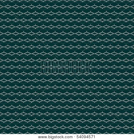 Dark Green Blue Seamless Pattern