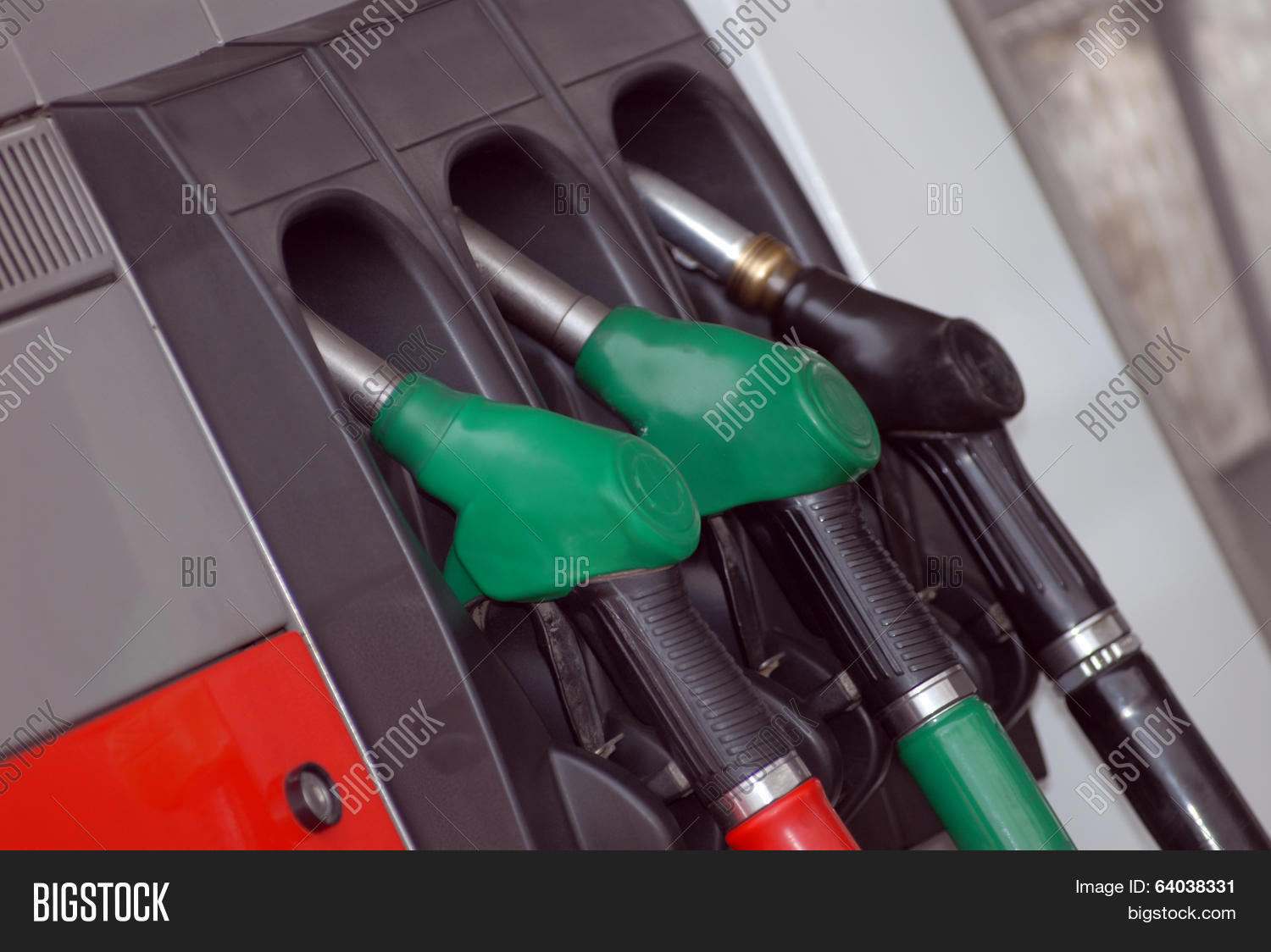 Gas Pump Nozzles Image & Photo (Free Trial) | Bigstock