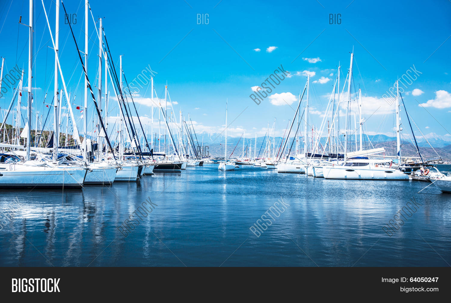 Sailboat Harbor, Many Image & Photo (Free Trial) Bigstock