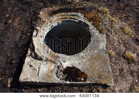Open Manhole Without Cover