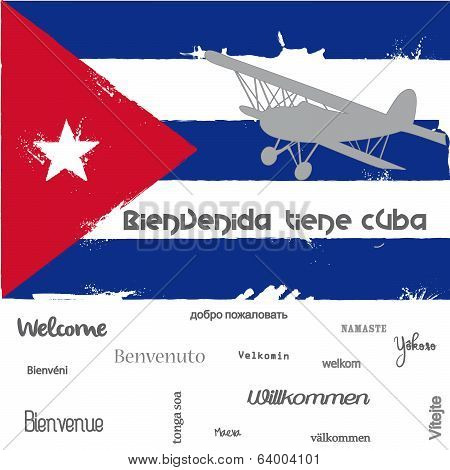 Background welcome to Cuba
