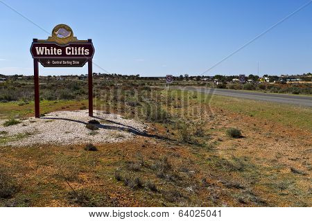 White Cliffs Opal Town