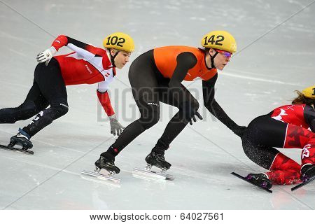 Ladies' 1000 M Heats Short Track Heats