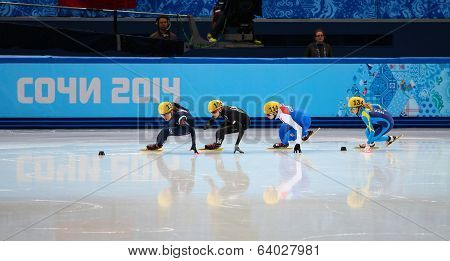 Ladies' 1000 M Heats Short Track Heats