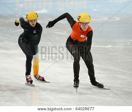 Ladies' 1000 M Heats Short Track Heats