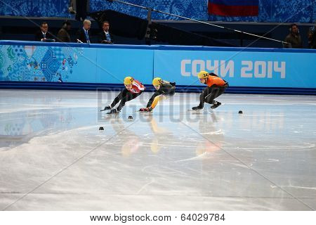 Ladies' 1000 M Heats Short Track Heats