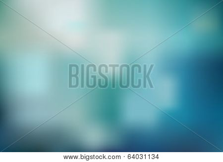 Blue Bokeh Background, Illustration