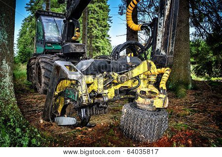 Working Harvester