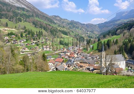 Village In Chartreuse (france)