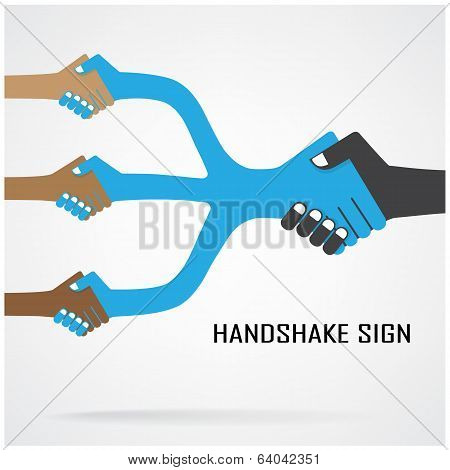 Cooperation Symbol,partnership Sign