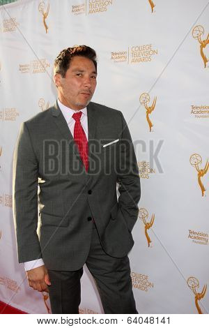 LOS ANGELES - APR 23:  Benito Martinez at the 35th College Television Awards at Television Academy on April 23, 2014 in North Hollywood, CA