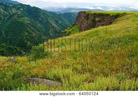 spring in the mountains of Armenia