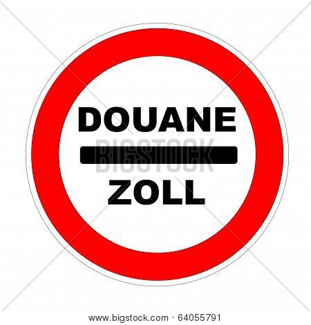 French and german custom icon