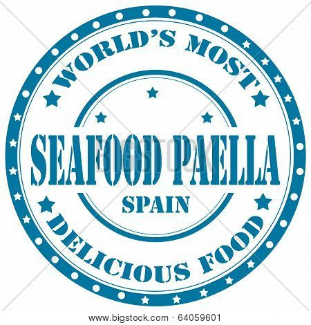 Seafood Paella-stamp