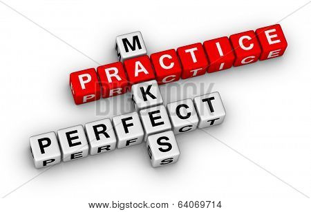 practice makes perfect crossword puzzle