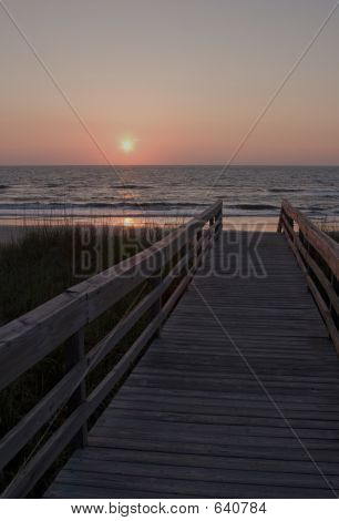 Beach At Sunrise II