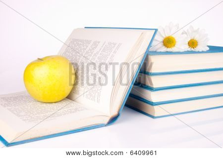 Books On White