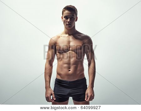 Young Sexy Muscular Man