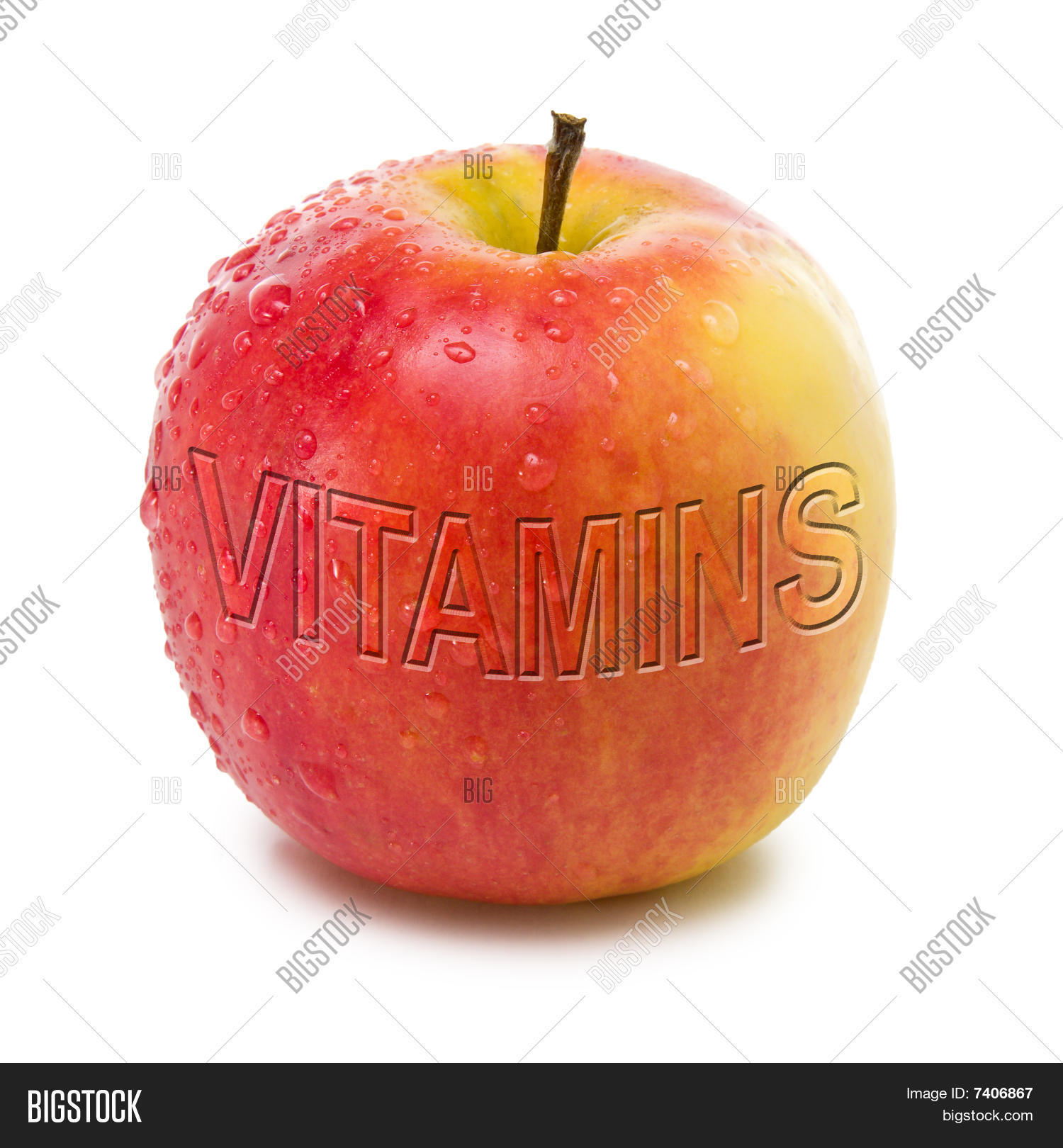 Apple Vitamins Image & Photo (Free Trial) Bigstock