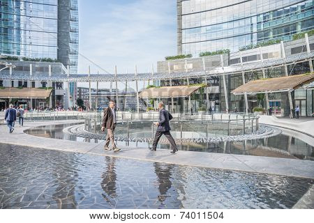 People In Milan
