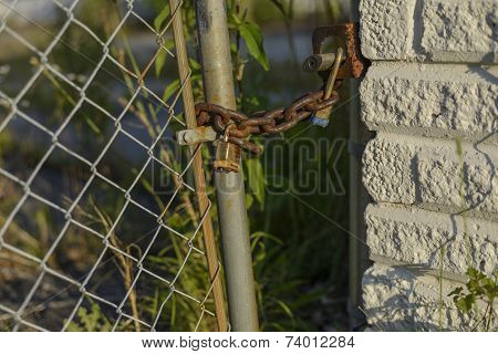 locked gate