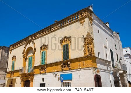Carrieri palace. Fasano. Puglia. Italy.