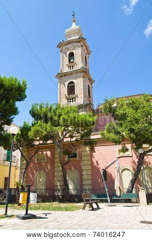 Church of St. Antonio. Fasano. Puglia. Southern Italy.