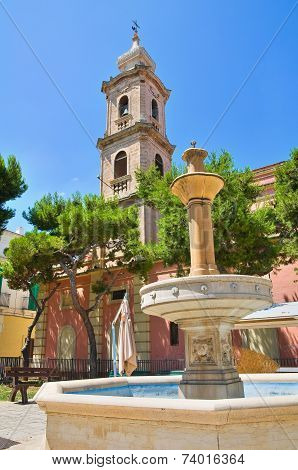 Church of St. Antonio. Fasano. Puglia. Southern Italy.