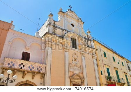 Church of Purgatory. Fasano. Puglia. Southern Italy.