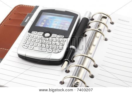 Organisator en mobiele telefoon