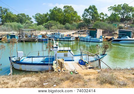 The River With Boats