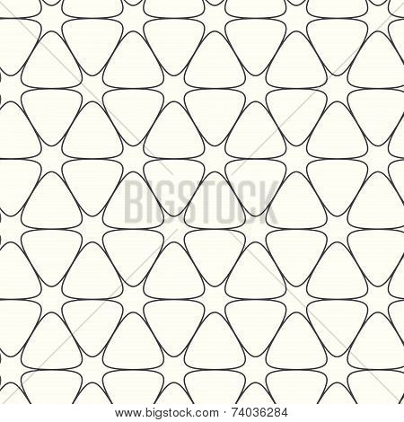 Vector Seamless Pattern Lines Background