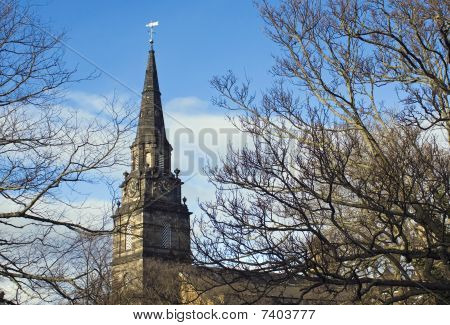 L'église paroissiale de St Cuthbert, Edinburgh, Uk