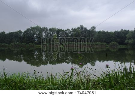 Lake reflection