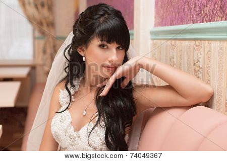 Bride on their wedding day
