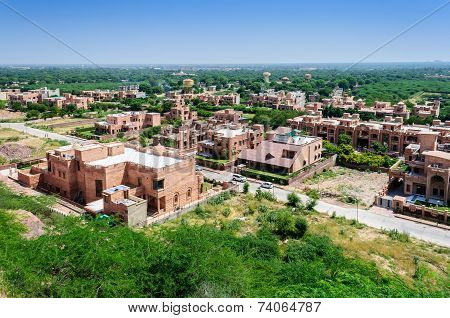 View Of Jodhpur City From Umaid Bhawan