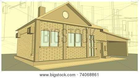 House Made Of Bricks
