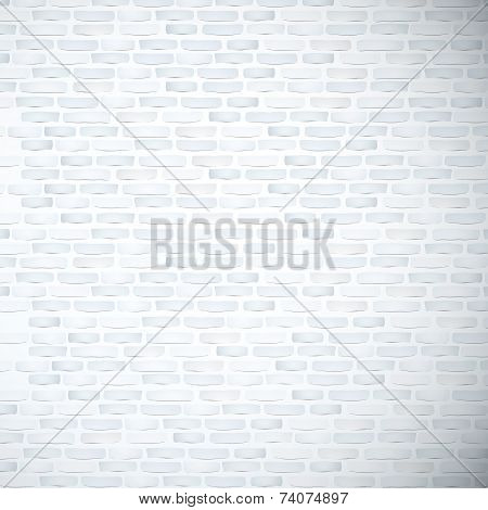 Close Up Look At Blue Brick Wall