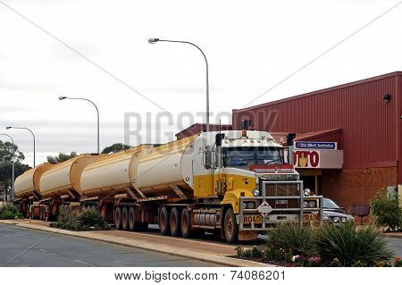Huge Truck Through