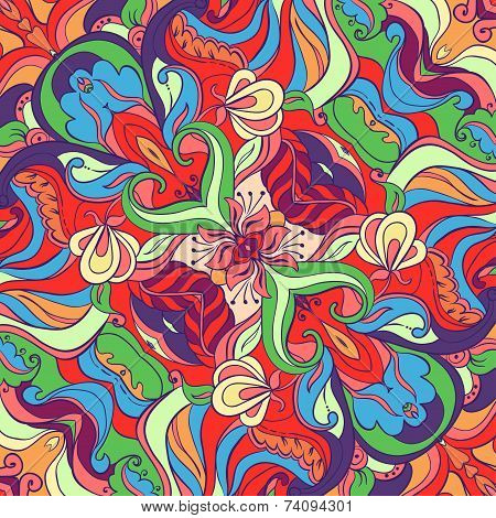 Vector Ornament of seamless Pattern