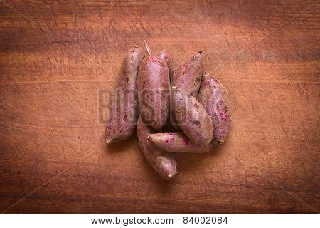 Raw Purple Sweet Potato